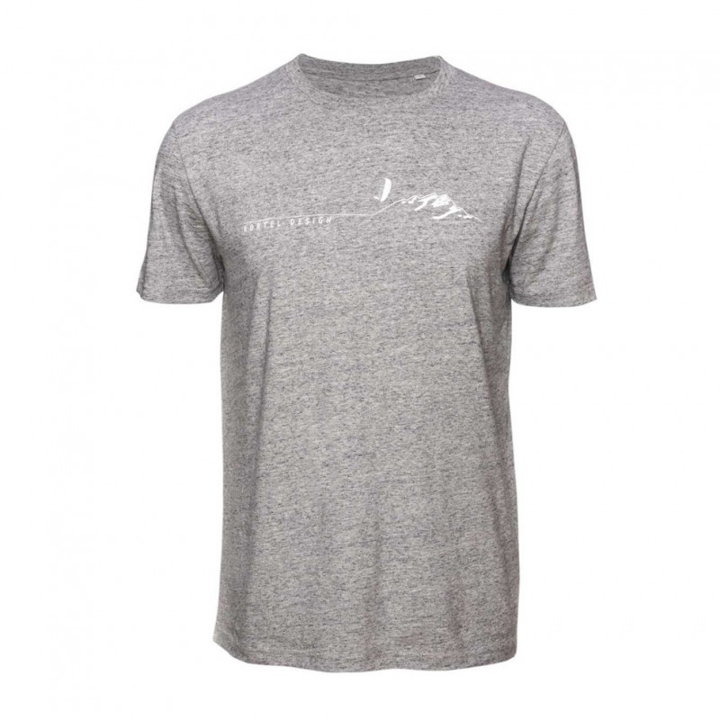 T-Shirt Mountain gris